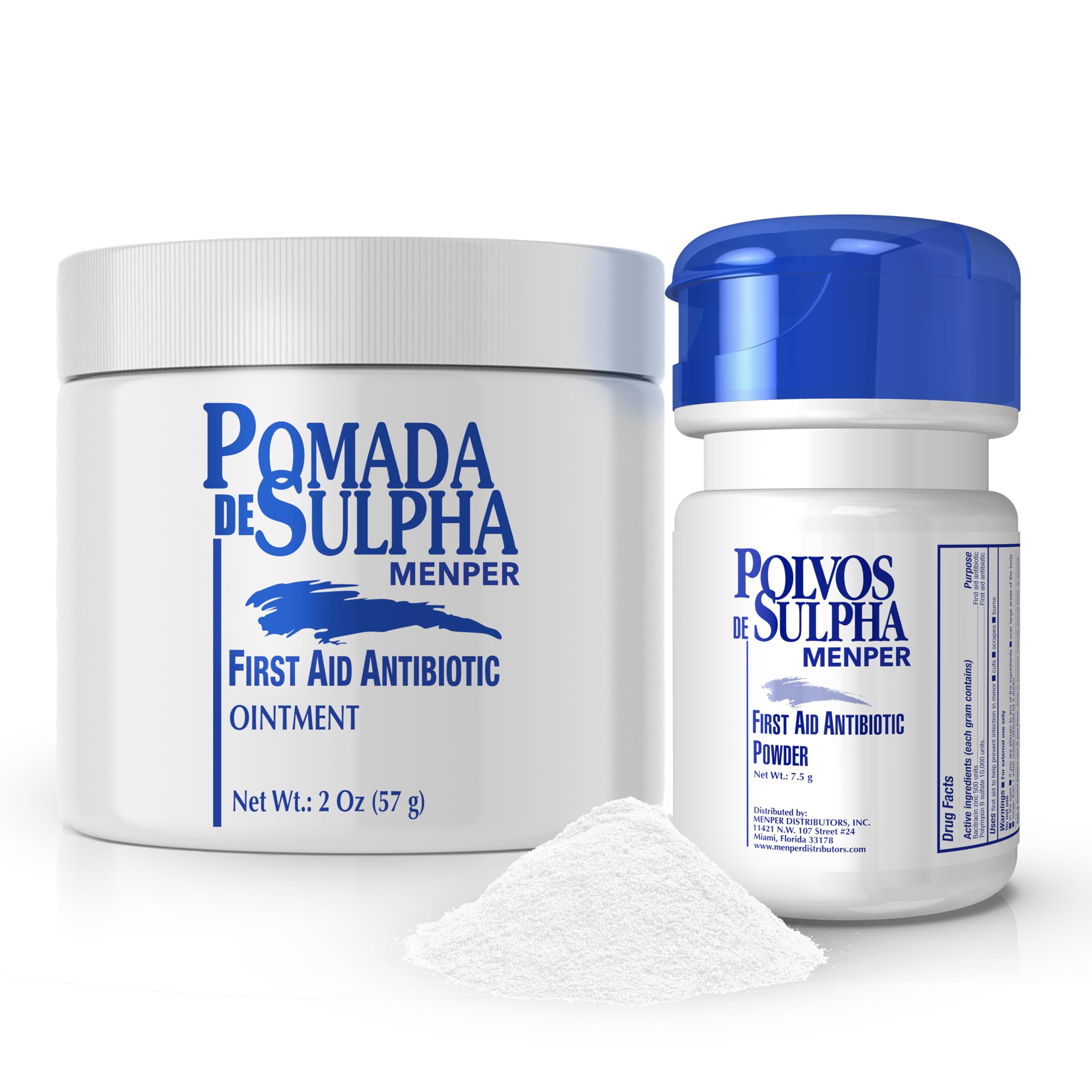 SULPHA POWDER & SULPHA OINTMENT - Bundle | 7.5 Gr 2 Oz