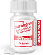 DURALGINA Extra Strength acetaminophen 500 mg, 30-tablet bottle