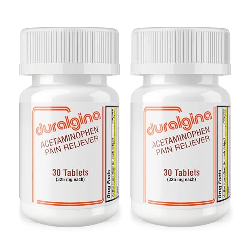 DURALGINA Acetaminophen Tablets | 30 Count | 2-Pack