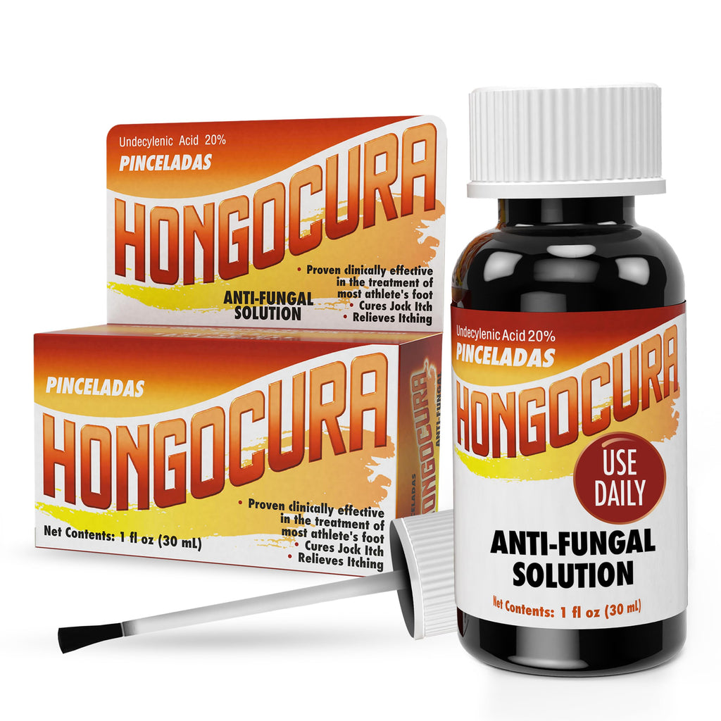 HONGOCURA - Nail Brush for Athlete’s Foot| 30ml | 1-Pack