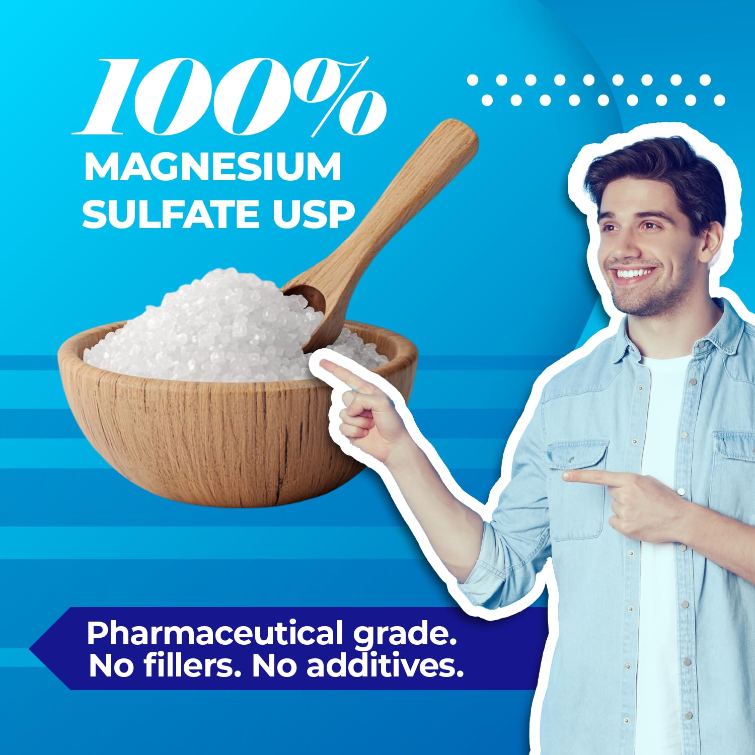 SAL INGLESA MENPER - Epsom Salt Laxative | 2.82 Oz | 2-Pack