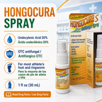 Hongocura spray con ácido undecilénico 20%
