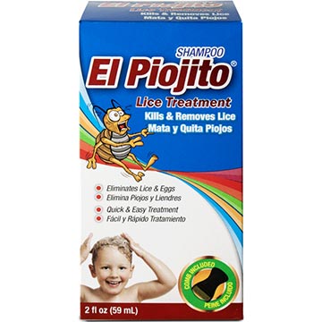 EL PIOJITO SHAMPOO, BOTE UNIDAD