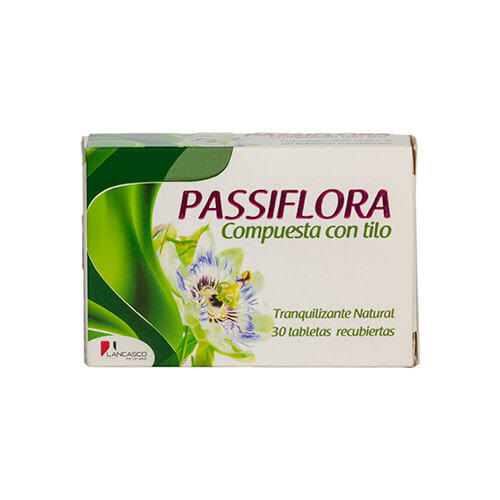 PASSIFLORA, BLISTER DE 10 TABLETAS